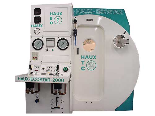 HAUX ECOSTAR 2000 space saving recompression chamber