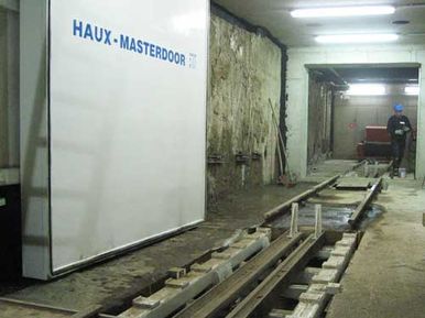 csm HAUX MASTERDOOR large air lock door system tunnel construction underground rail c2d11468df